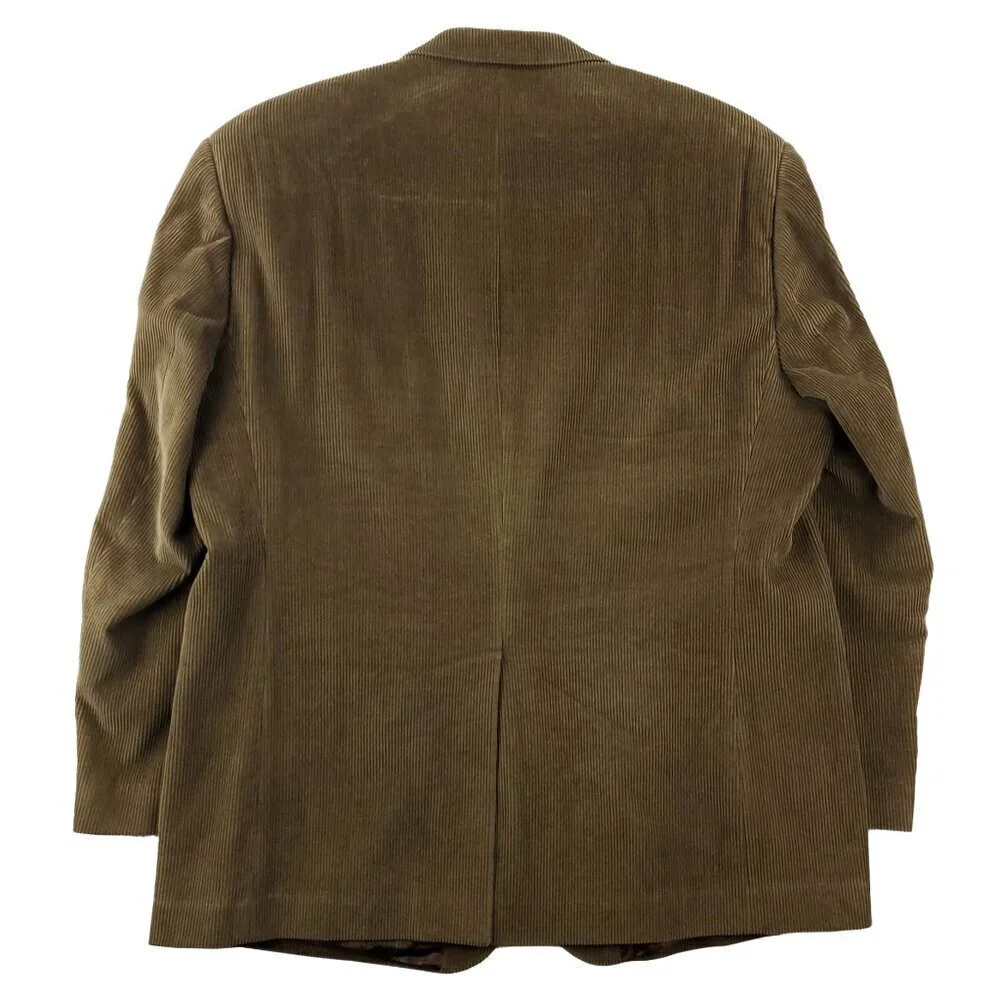 Lauren Ralph Lauren Corduroy Sport Coat Blazer Jacket 2 Button Men's 48R